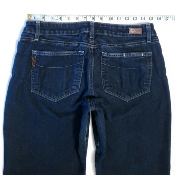 Paige MONTE BOOT CUT Stretch Dark Jeans 30 32 - Picture 3 of 8